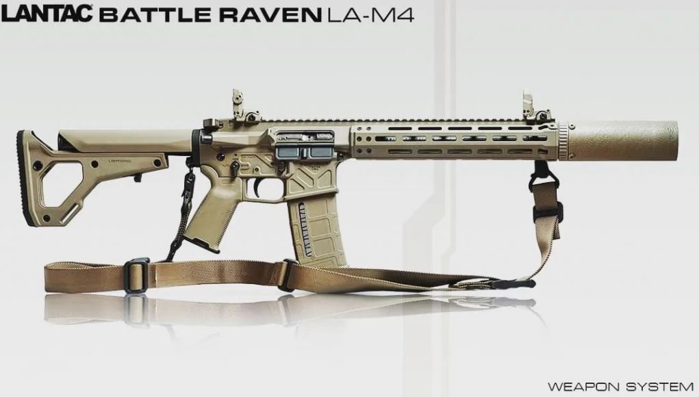 Lantac UK SF Prototype Rifle