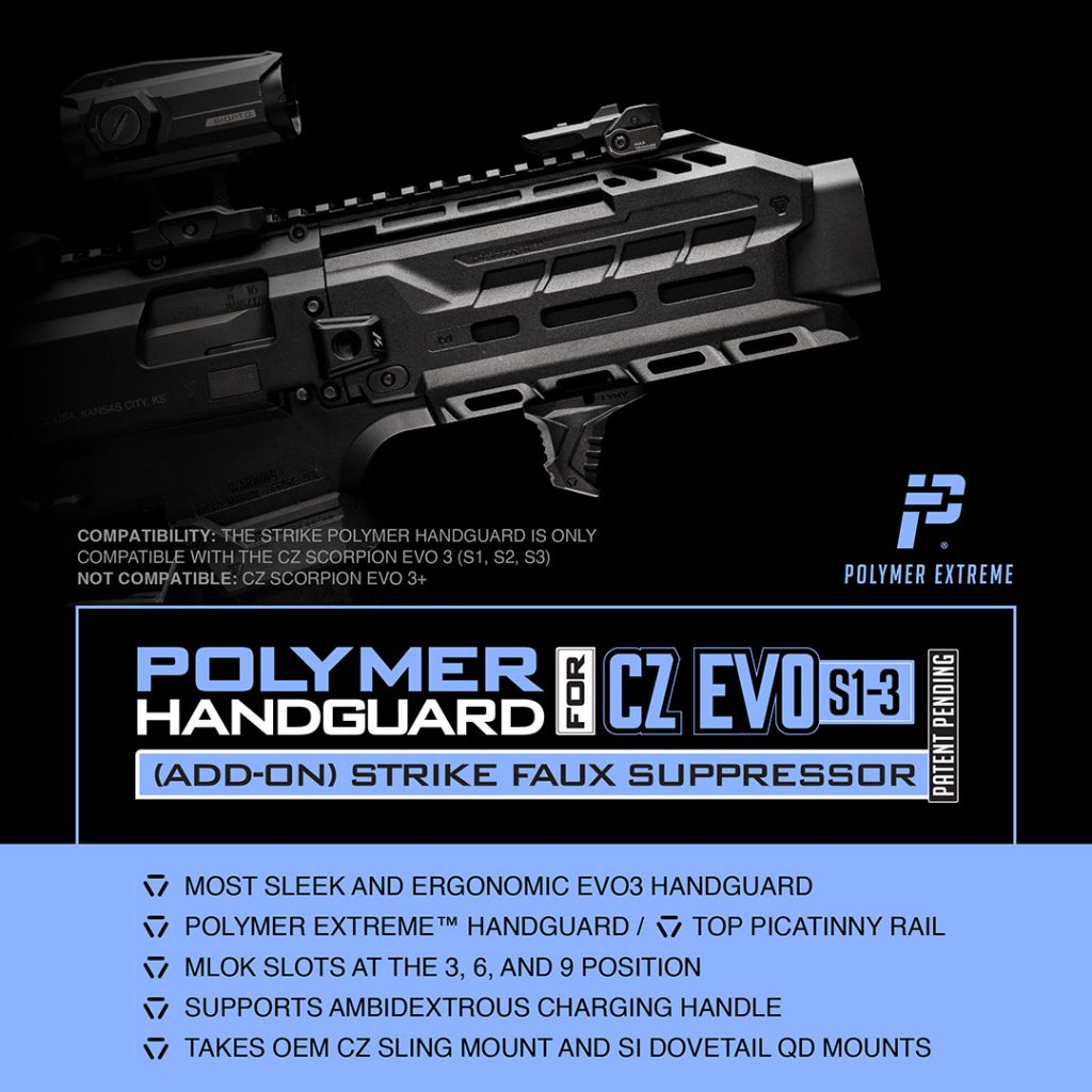 Strike Polymer Handguard for CZ EVO S1-3