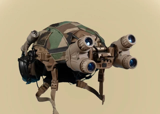 Nocturn Industries Ultralight Articulating Panoramic Night Vision Goggle -Bridge