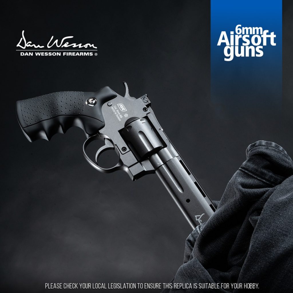 Dan Wesson 8" Airsoft Revolver